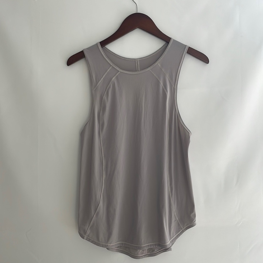 lululemon athletica Gray Tank Top